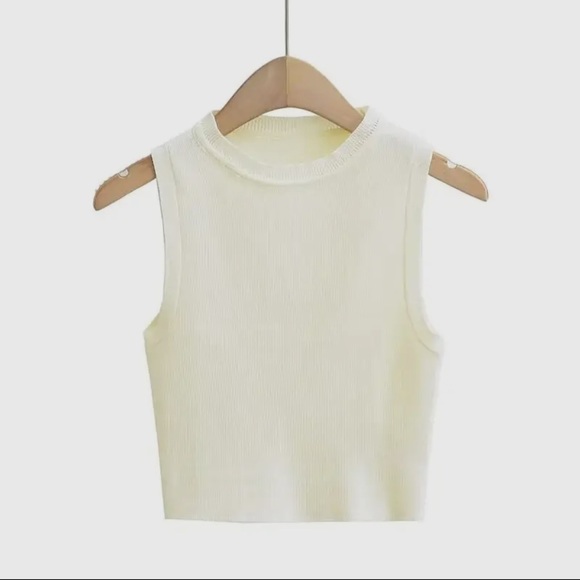 Slim Fit Knit Top - Picture 1 of 3